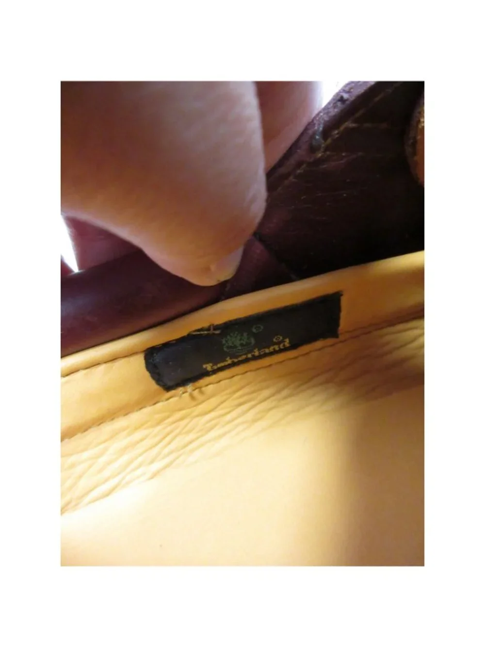 Timberland brand size